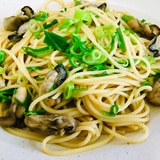 和風〜☆牡蠣のバター醤油パスタ